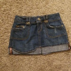 Hydraulic Jean Skirt Size 1/2